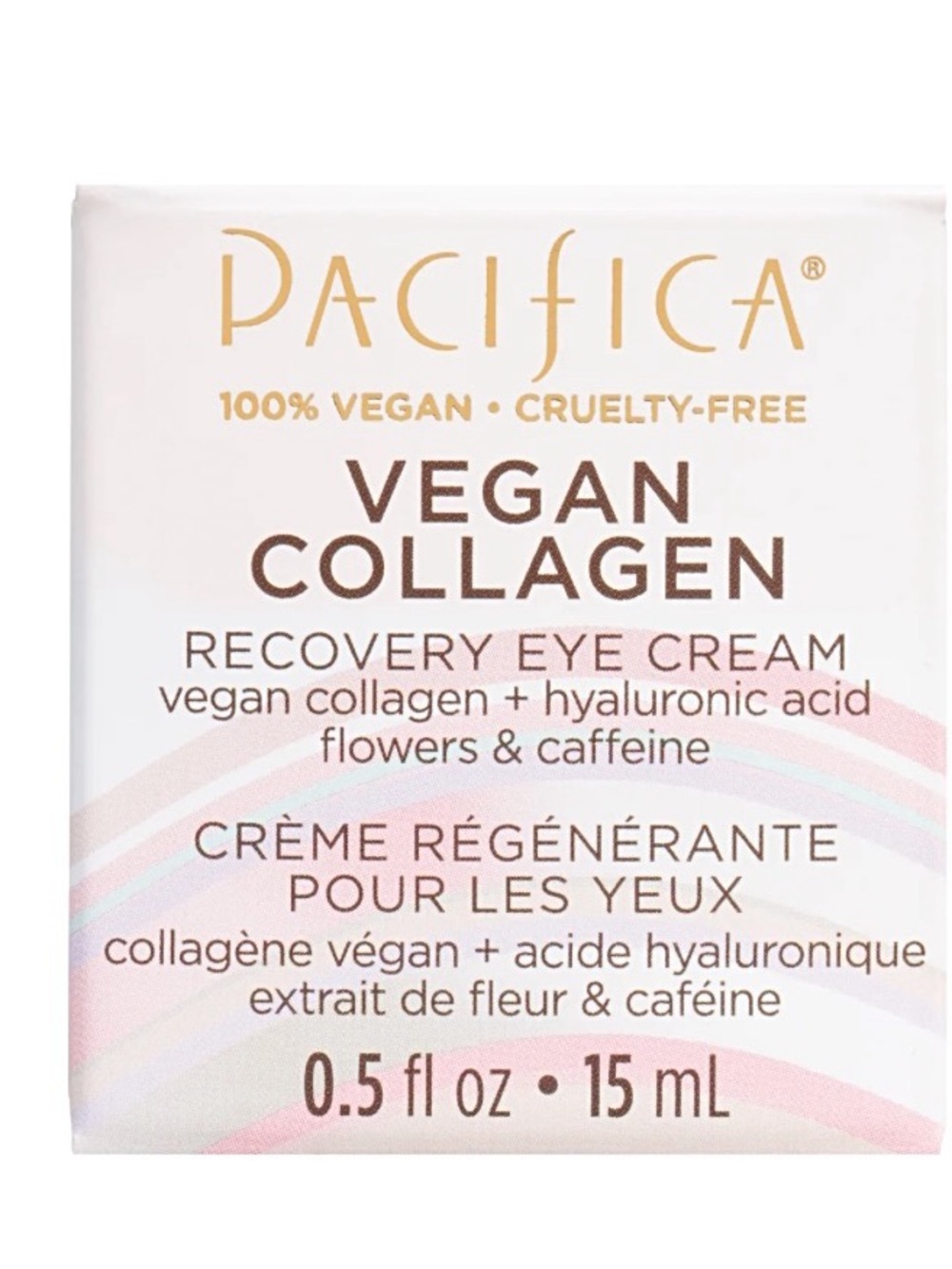 🆕 Pacifica Vegan Collagen Recovery Eye Cream - Pink, White